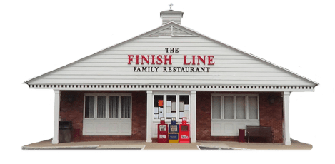 Exterior of The Finish Line Family Restaurant in Hillsdale, MI